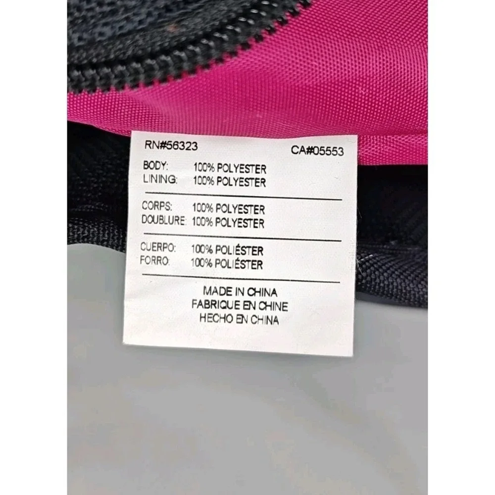 Nike Elite Golf Tote Black Large Zip‎ Top TG0273-006 Unisex With Strap 2014